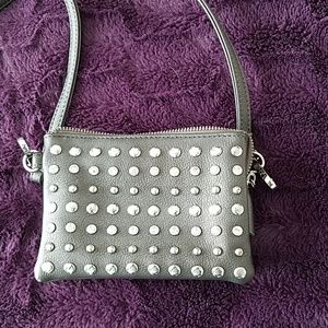 BEAUTIFUL Small gray Charming Charlie purse.